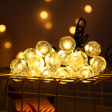 �S��ֱ�N���R�d̫��ܟ���20LED ˮ��������ˮ�Α����b�ͥԺ��