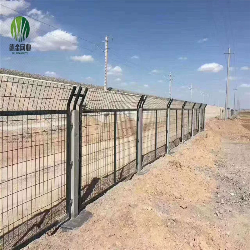 Железнодорожная ячеистая сеть загородки моста 8001 8002 Защитная железнодорожная погруженная сетью стальная