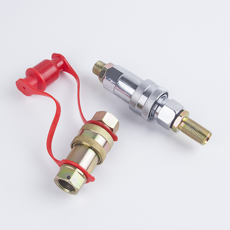 半挂车挂车螺旋管快速接头，液压管快速接头