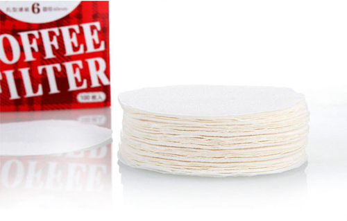 No. 9 round filter paper for moka pot, round filter paper, coffee filter paper, 100 pieces/pack