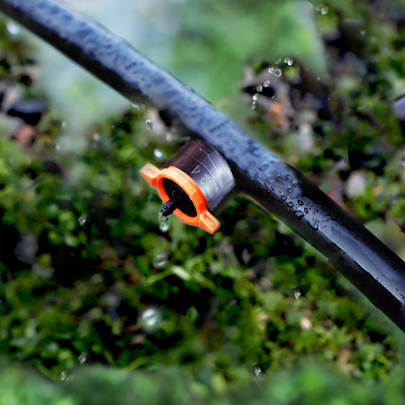Compensación de presión goteo ajustable, goteo conveniente y simple, invernadero de frutas y verduras al aire libre sin impuestos