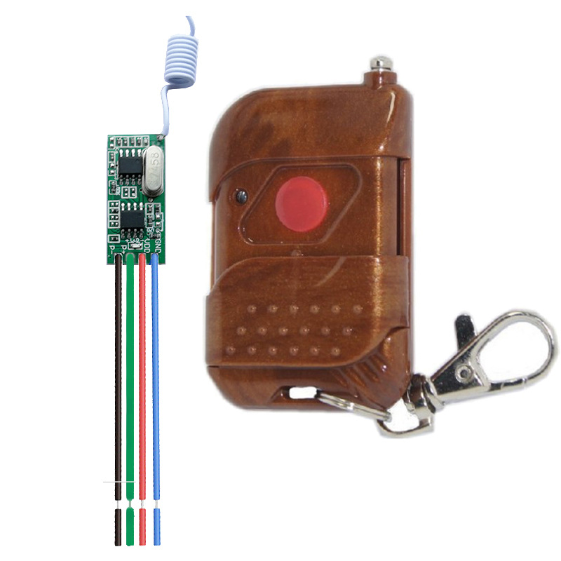 2.8V-12V通用微型电机马达控制遥控开关LED灯电源遥控开关模块