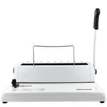 YB-T318铁圈装订机厂家 广州双线圈装订机 方孔打孔机 台历铁圈机