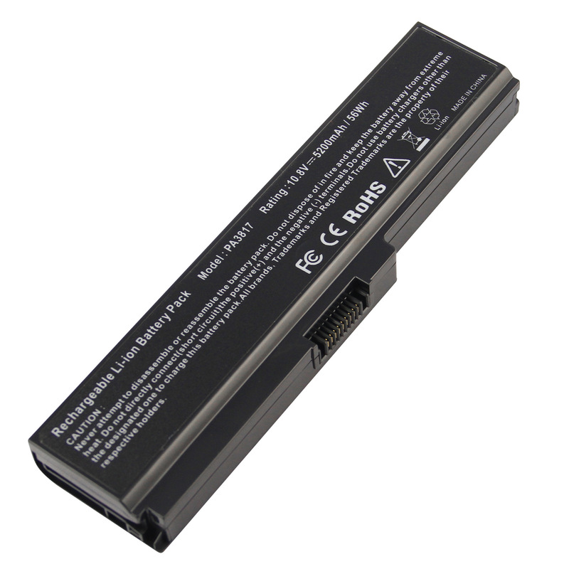 Applicable to Toshiba PA3817U-1BRS L600 L600D U400 M800 L310 laptop battery