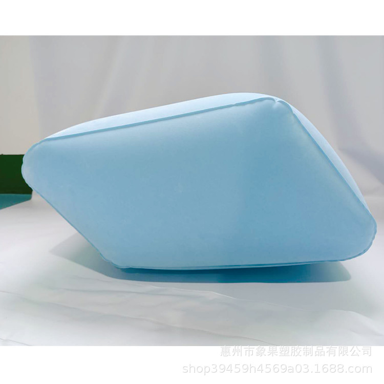 Manufacturer PVC inflatable flocked leg pads in stock to relieve…