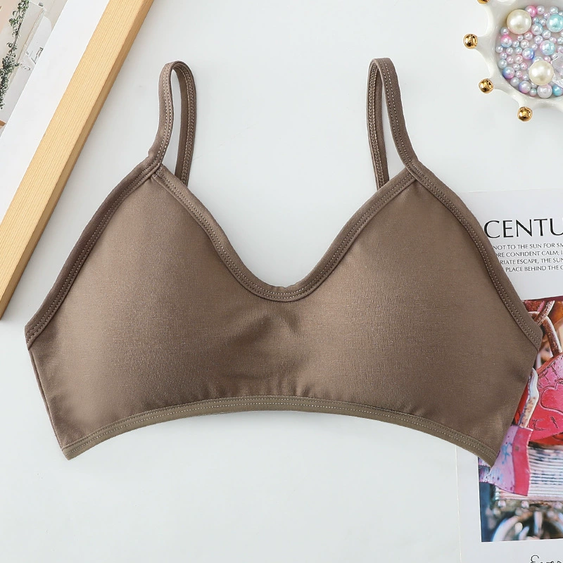  underwear, хлопковая майка, эластичная трубка топ, спортивный бюстгальтер, эффект подъёма