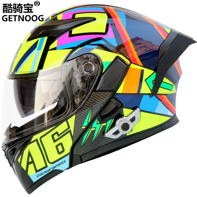 Китайское название не поддерживается: Motorcycle Bluetooth helmet with visor, electric helmet with tail fin, high battery life of 88 hours