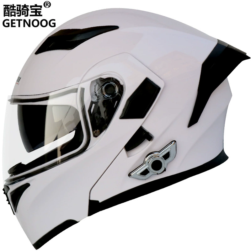 Китайское название не поддерживается: Motorcycle Bluetooth helmet with visor, electric helmet with tail fin, high battery life of 88 hours