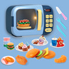 Realistic electric amusing kitchen, family interactive toy, Birthday gift