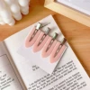 Fuchsia hairgrip, 4 pieces
