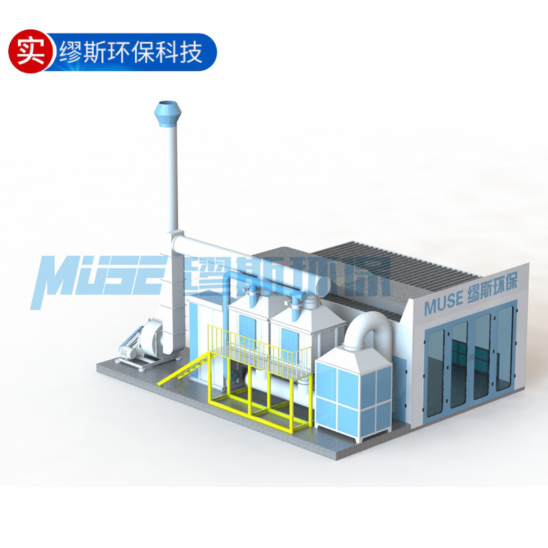 活性炭吸附催化燃烧设备 有机废气处理设备 四川喷漆房厂家