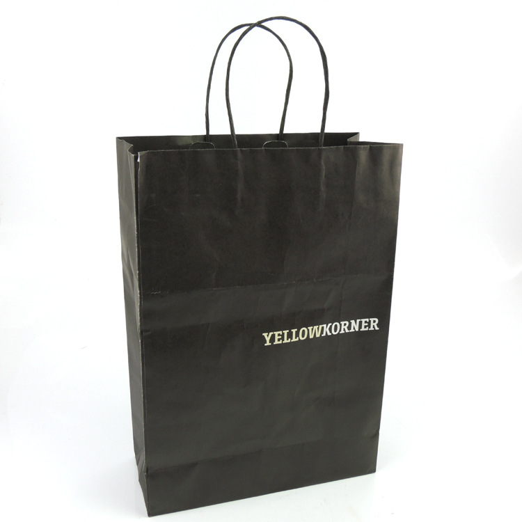 厂家供应彩色环保礼品纸袋 高质量牛皮纸袋礼品包装袋 加印LOGO