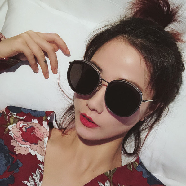 fashionable retro sunglasses