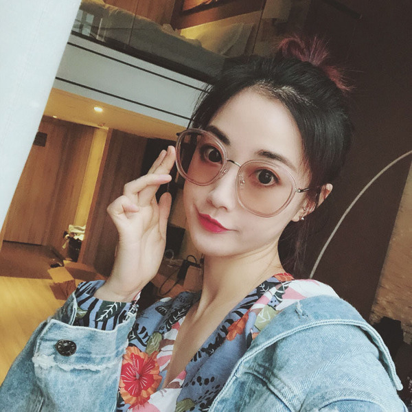 fashionable retro sunglasses