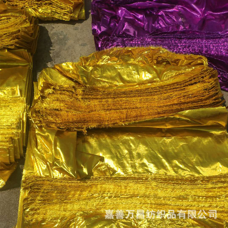 金银布 彩金湖蓝紫色红绿黑色宝蓝等 用于制作舞台服装/仿真花树