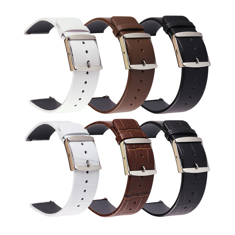Substitute Ck Leather Strap Samsung Gear S3 Ticwatch Huami Moto Switch Lug Quick Release Leather Watch