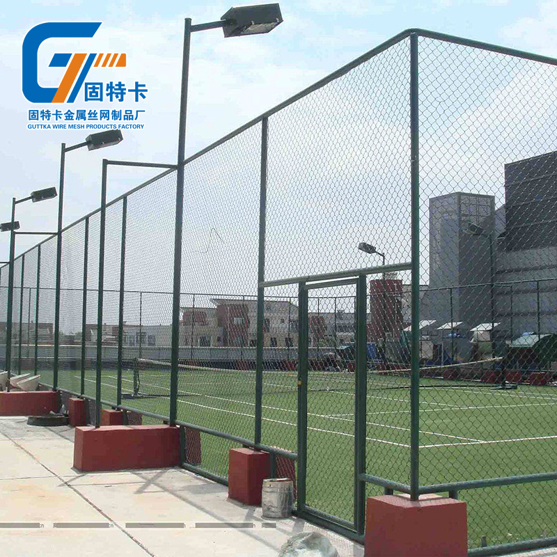 批发球场护栏体育场篮球场围网 操场运动场浸塑勾花护栏网"围栏"