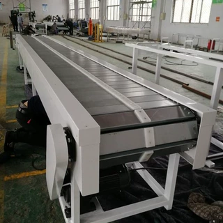 德拓厂家直供不锈钢链板输送机物流快递分检流水线农产品烘干机
