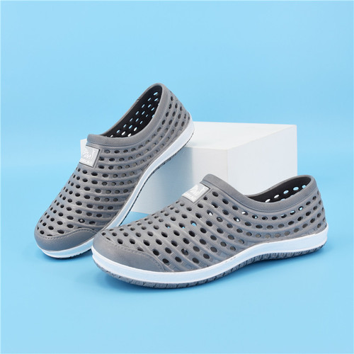 Fashionable and Casual Baotou Crocs Men's Summer Outerwear Thick-soled Anti-Slip Beach Shoes Breathable Outdoor Drifting Sandals