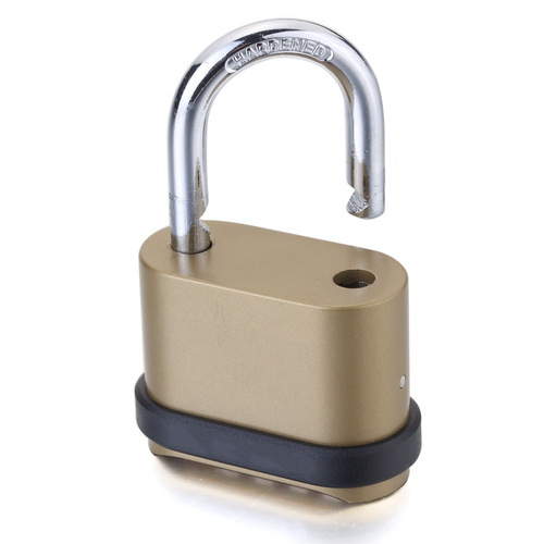 Large mechanical code lock padlock door warehouse truck anti-theft code padlock head wholesale 25008