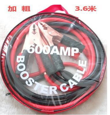 Línea de fuego del coche línea de batería Cruz Jianglong clip de la batería cable clip de cocodrilo alambre de cobre puro emergencia Universal