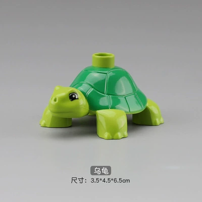 格格乐 Lego, конструктор с аксессуарами, морской динозавр, умная игрушка, зоопарк