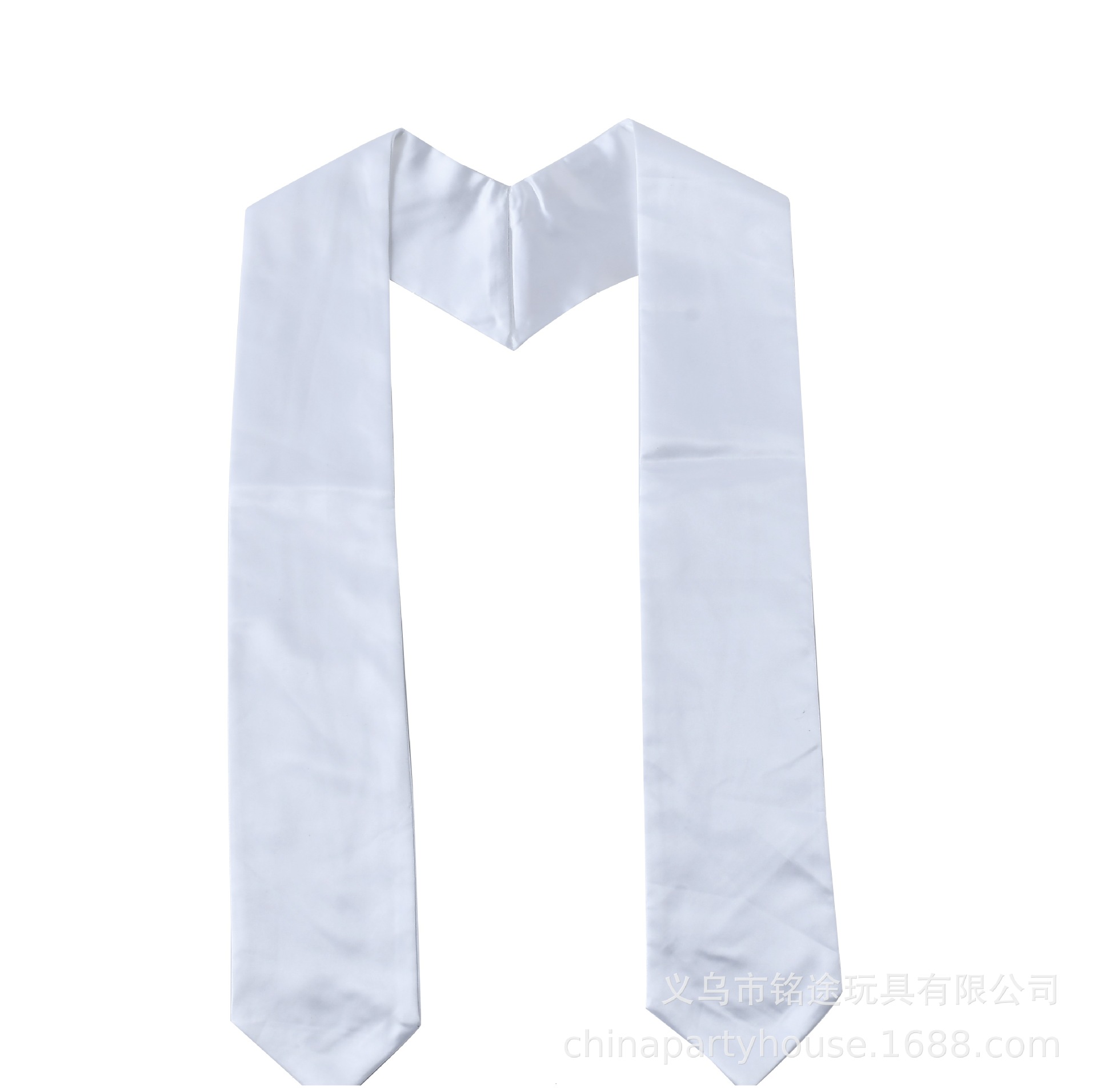 Venta directa de fábrica bufanda de temporada de graduación chal de graduación uniforme de soltero etiqueta correa lenta se puede establecer logotipo bufanda de graduación