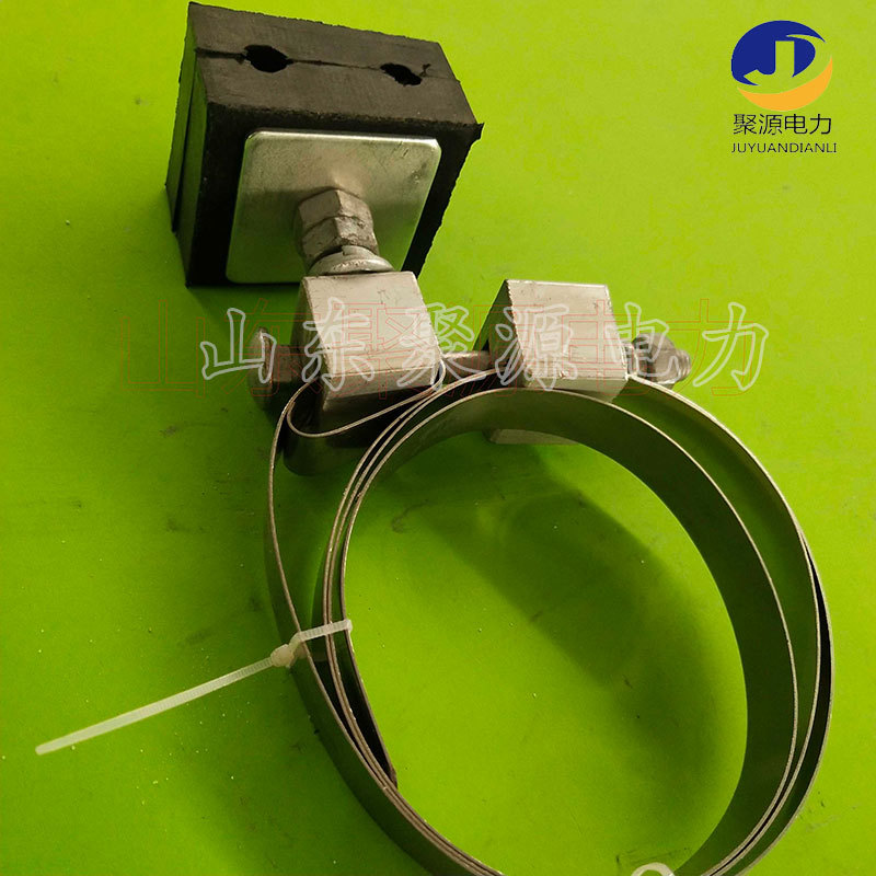 厂家直销杆用引下夹具 ADSS光缆杆用引下卡具 光缆固定装置