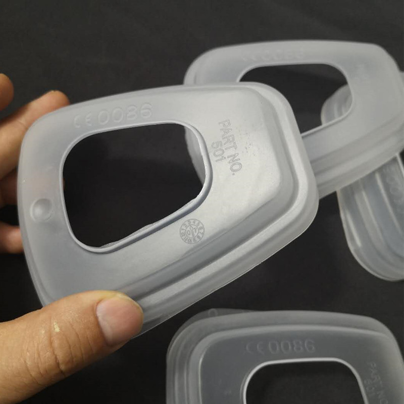 国产3M 501滤棉盖子配套6300/6800/7502面具m5N11滤棉使用