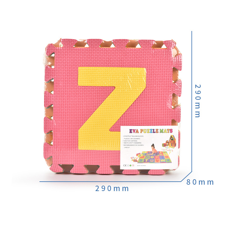 Tapete de Gateo Encastrable de EVA, 10 Piezas, Antideslizante e Impermeable