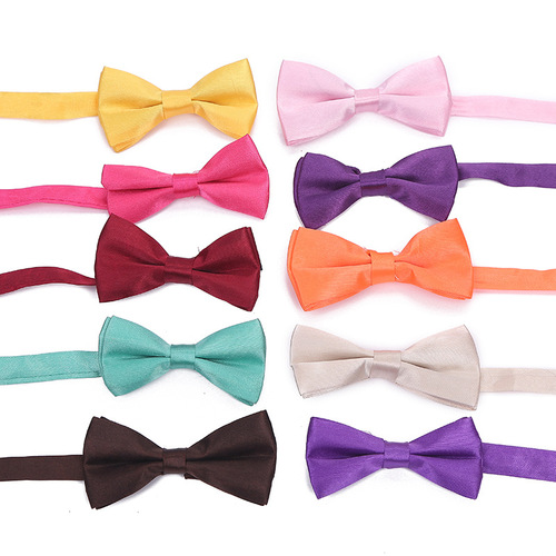 English children's bow tie, black bow tie, formal dress bow tie, wedding, business, party bow tie
