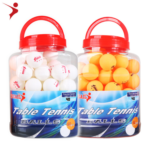 REGAIL table tennis 60 barrels factory direct sales training competition high elastic and durable table tennis new material