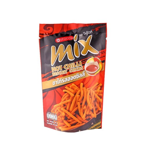 Thailand imported vfoods mix crispy sticks spicy chicken flavor original crispy potato chips snack puffed 30g