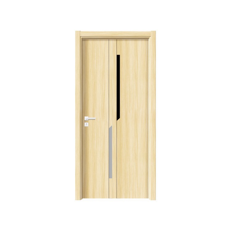 Puerta de madera de aluminio simple puerta minimalista puerta interior mudo dormitorio habitación insonorizada puerta del hotel puerta ecológica puerta plana fabricante