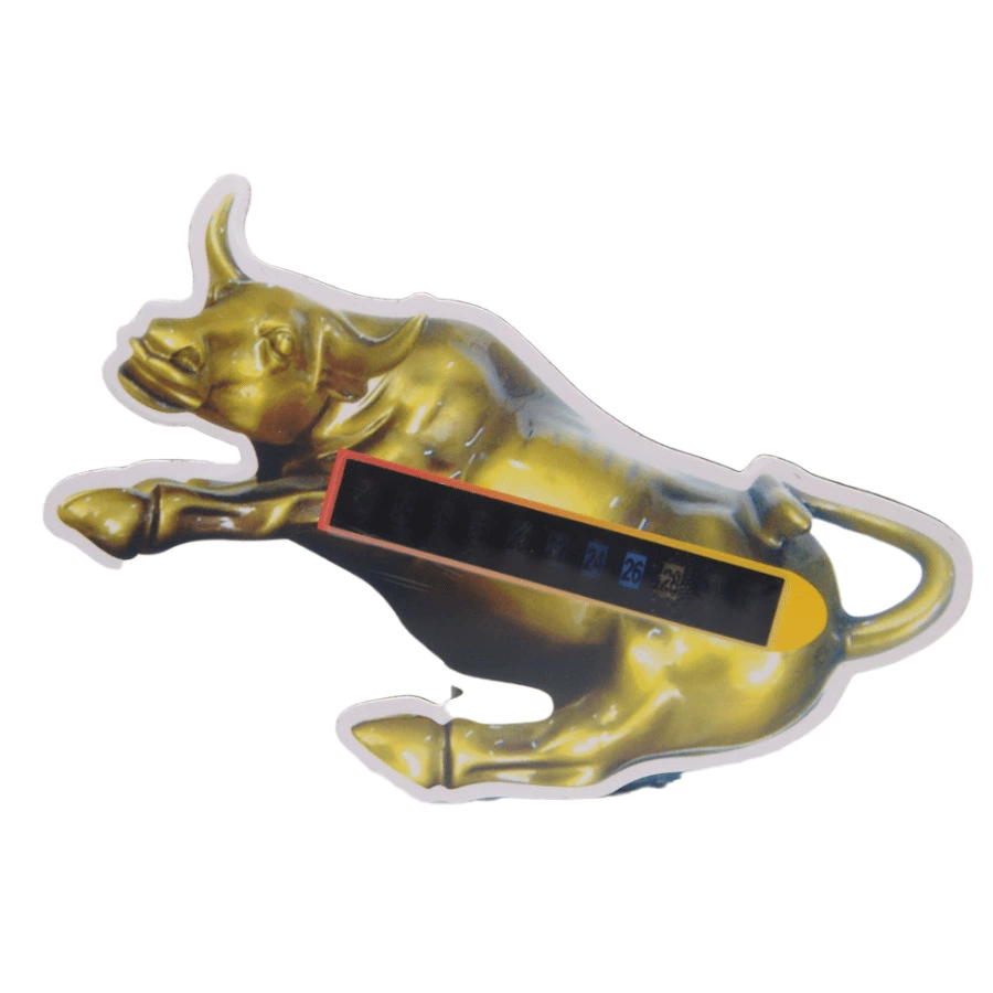 Магнитный термометр паста мягкая Магнитная температура холодильника паста питания ЖК изменение температуры в помещении температура карты