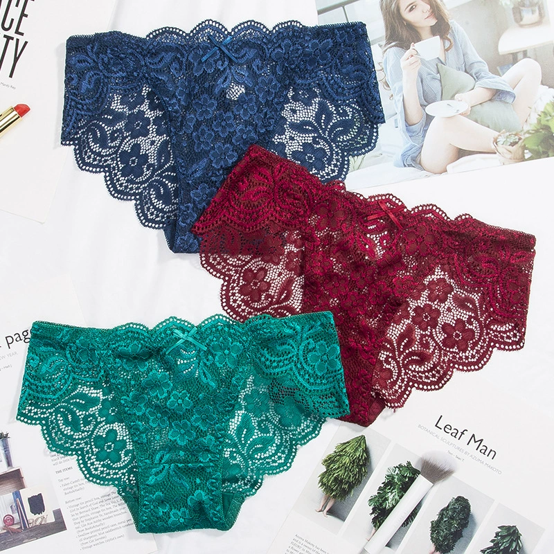 Sexy pants, trousers, breathable cotton comfortable underwear for hips shape correction, mid rise