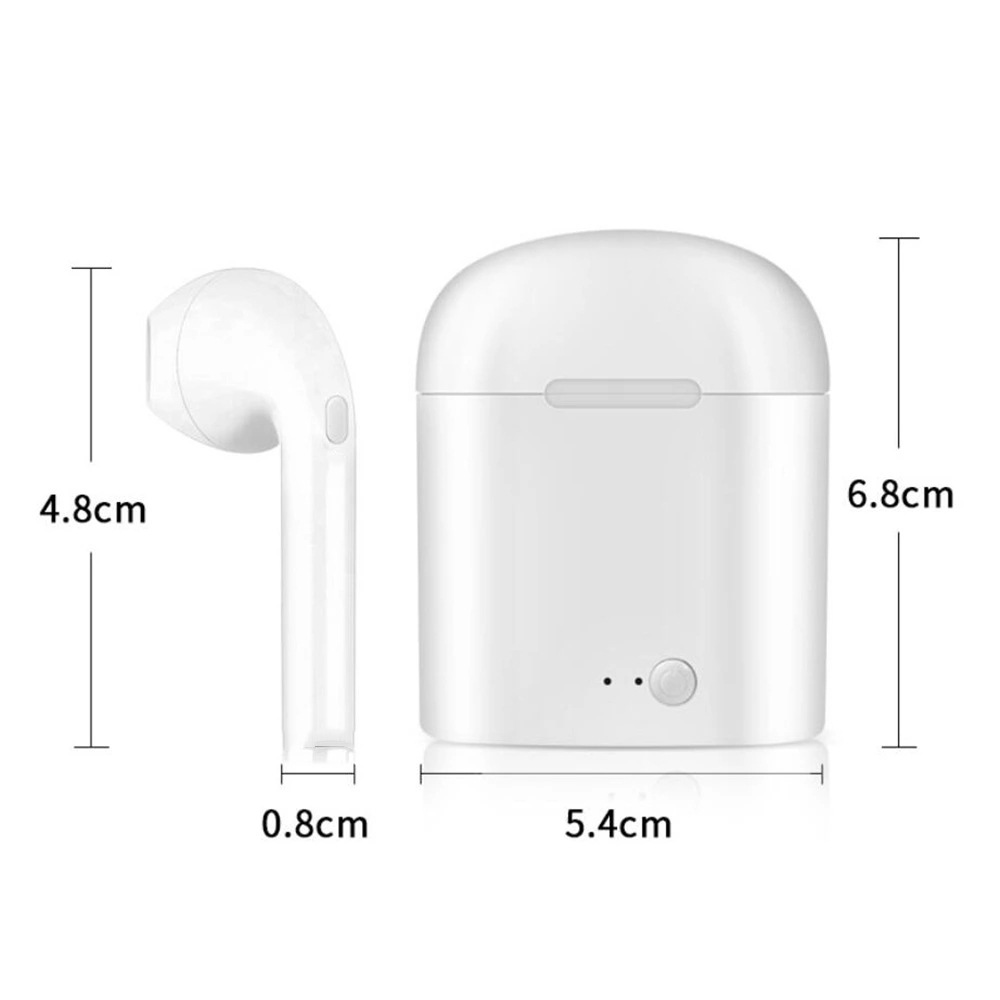 I12 macaron auriculares Bluetooth 5,0 estéreo esmerilado TWS binaural mini deportes i7s auriculares Bluetooth transfronterizos