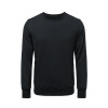 Black autumn sweatshirt, trend long-sleeve for beloved, clothing, Korean style, oversize