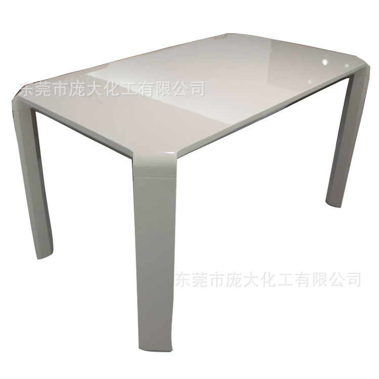 可抛光亮光白面漆，高硬度亮光白面漆，耐磨亮光白面漆，PU白面漆