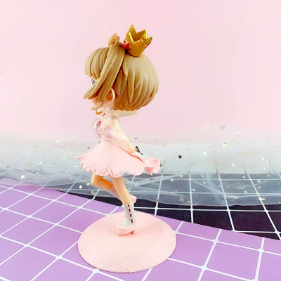 Фигура в стиле Q-version (Baichang) Sakura — топпер для торта из PVC, стиль 2D аниме, 0.08 кг