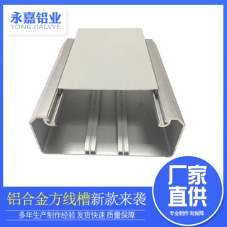 铝合金明装插座走线槽厂家定制加厚面板线槽机房办公室铝合金线槽