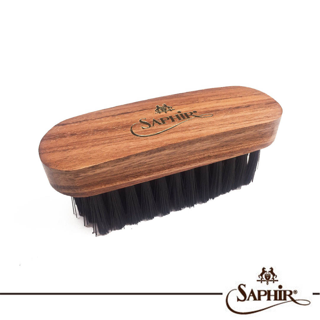 SAPHIR MDO ɯ���źڽ�Suede Brush��ͭˢ
