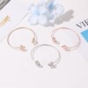 Jewelry, triangle, bracelet, zirconium, suitable for import, simple and elegant design