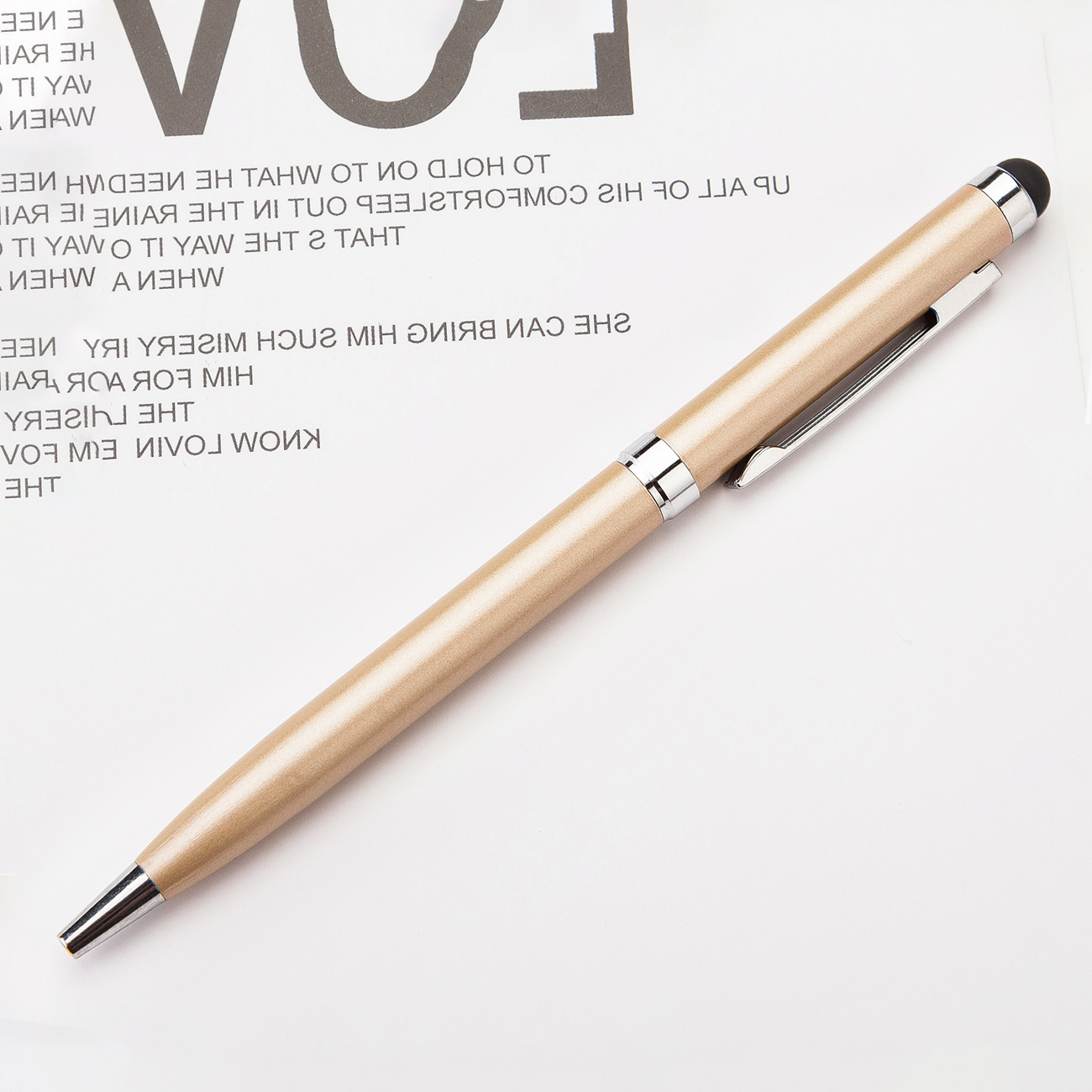 En stock al por mayor Da Gao Shi bolígrafo pantalla táctil Gao Shi pluma condensador metal pluma Metal bolígrafo pluma metal pluma