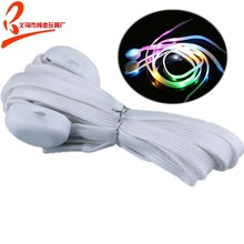 防脱落螺丝LED发光鞋带夜光编织七彩尼龙户外运动派对道具