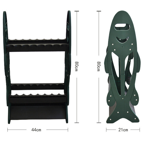 ABS fishing rod display rack wall hanging display rack rod fishing rod rod display rack copy net fishing rod bracket fishing gear wholesale