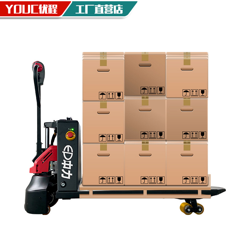 Zhongli 1.6 toneladas caminante totalmente eléctrico camión hidráulico / carretilla elevadora de paletas eléctricas / King Kong163