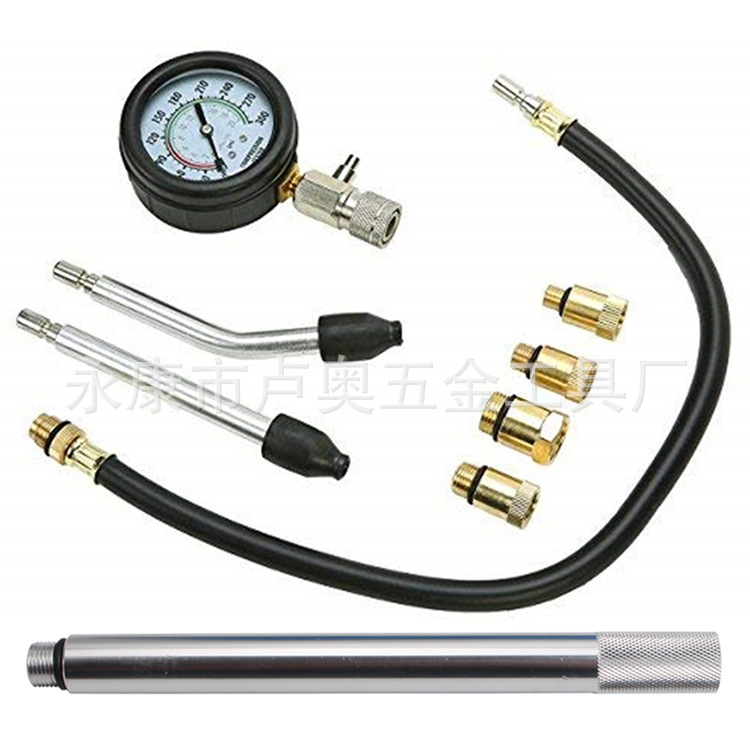 Venta directa de fábrica cilindro indicador de presión de gasolina medidor de presión de aceite de doble propósito cilindro medidor de presión multifuncional