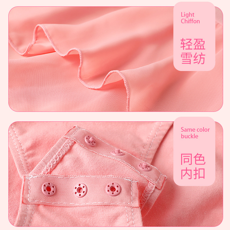 Ropa de baile para Niños Niñas Ropa de práctica de verano para niños vestido de baile para niñas vestido de Ballet de correa Ropa de baile de gasa