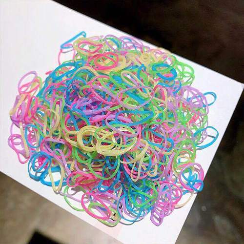 Korean version of Internet celebrity ins children's hair tie disposable rubber band girl baby hair rope headband hair ring hair accessories